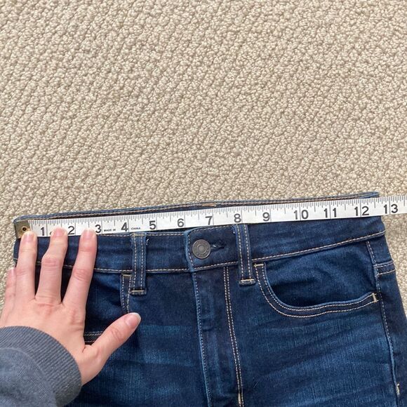 NEW American Eagle Highest Rise Jegging 360 Stretch Dark Wash Size 2 Pants NWOT - Picture 6 of 11